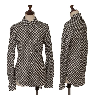 COMME des GARCONS Washed Gingham Check Shirt
