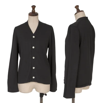 COMME des GARCONS Cotton Acetate Knit Cardigan