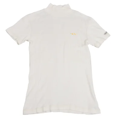 Mademoiselle NON NON Embroidery Turtle Neck T Shirt