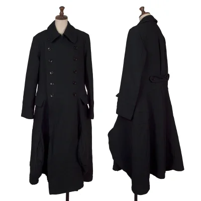 COMME des GARCONS Hem Deformation Padding Long Double Coat