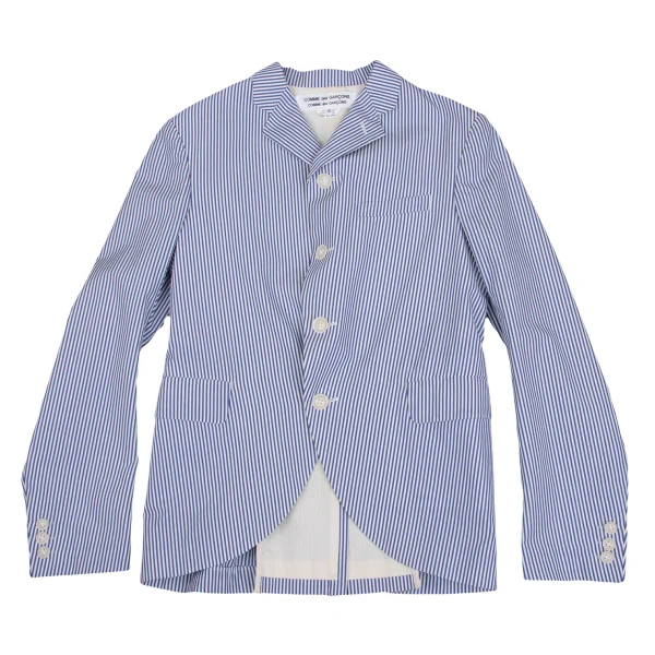COMME des GARCONS Cotton Striped Jacket K-160850_002