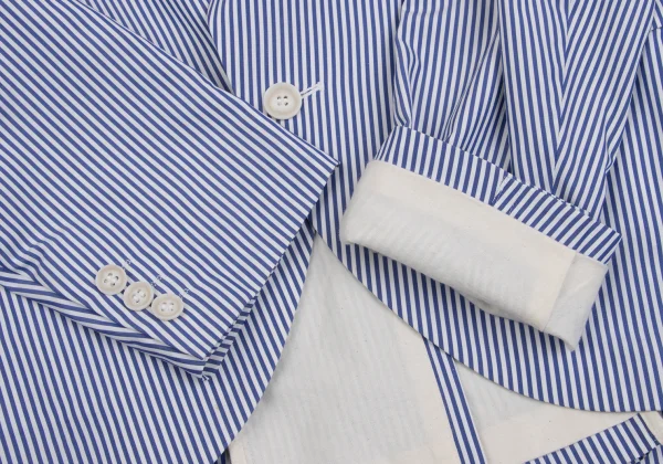 COMME des GARCONS Cotton Striped Jacket K-160850_011