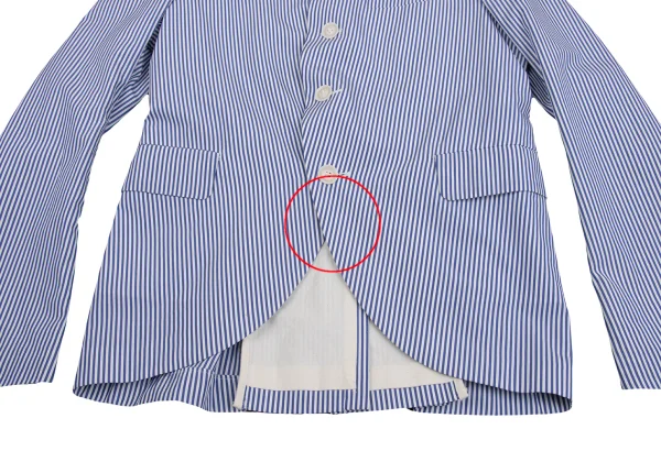 COMME des GARCONS Cotton Striped Jacket K-160850_012