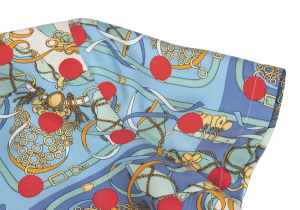 COMME des GARCONS Dot Scarf Printed Silk Dress K-160852_008