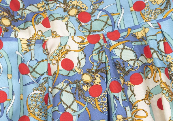 COMME des GARCONS Dot Scarf Printed Silk Dress K-160852_010
