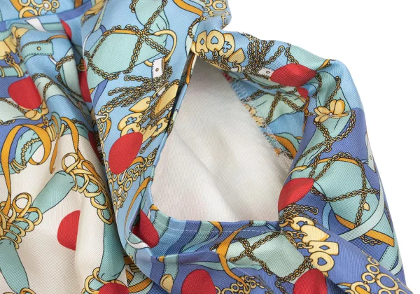 COMME des GARCONS Dot Scarf Printed Silk Dress K-160852_011