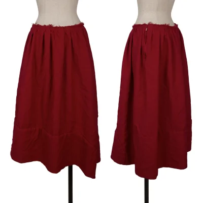 COMME des GARCONS Poly Hem Switching Design Skirt