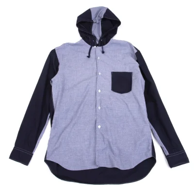 COMME des GARCONS SHIRT Switching Dyed Hoodie Shirt