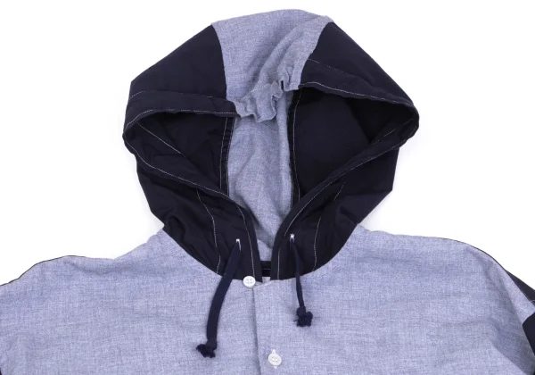 COMME des GARCONS SHIRT Switching Dyed Hoodie Shirt K-160858_003