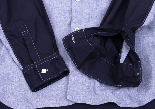 COMME des GARCONS SHIRT Switching Dyed Hoodie Shirt K-160858_007