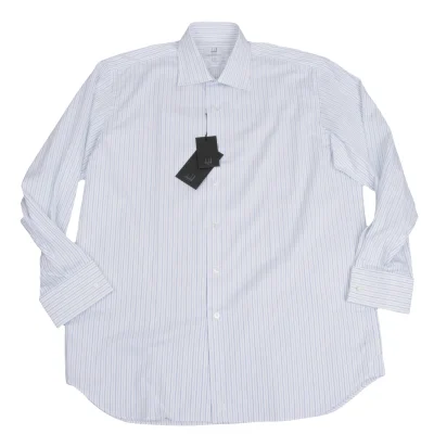 dunhill Double Cuff Striped Shirt