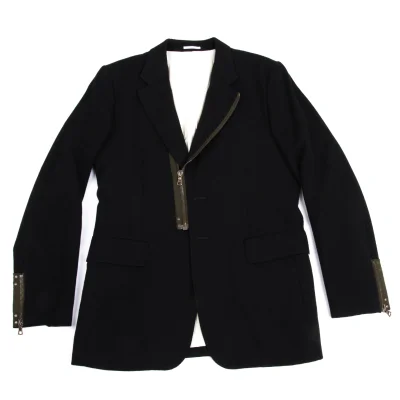 Paul Smith Wool Zip Design Tailored Jacket