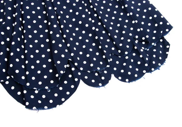 robe de chambre COMME des GARCONS Dot Round-hem Pleats Skirt K-160876_011