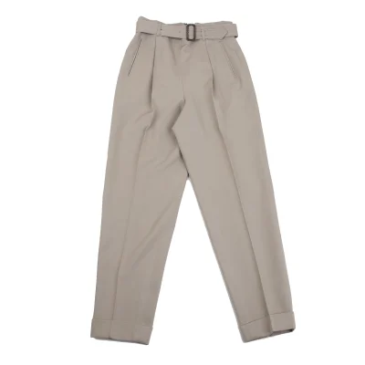 Jean Paul GAULTIER FEMME Belted Wool Pants
