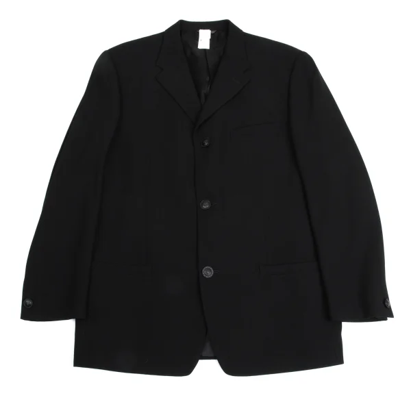 GIANNI VERSACE Wool Medusa Button 3B Jacket Black 54 K-160922_001