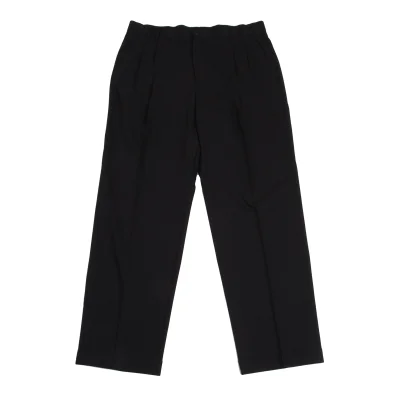 Unbranded Wool Nylon Striped Tuck Pants