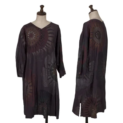 JURGEN LEHL Floral Embroidery Cotton Tunic