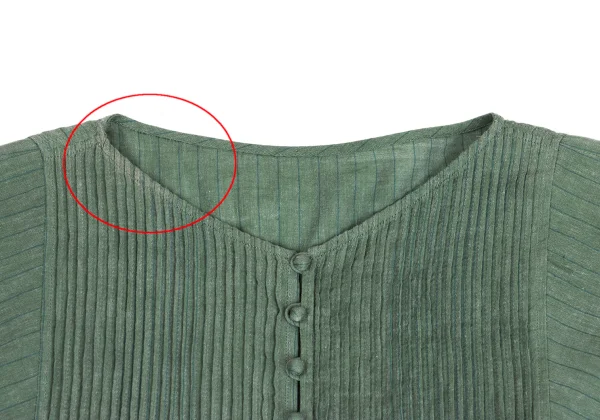 JURGEN LEHL Stripe Pin Pleated Pullover Tunic K-160936_004