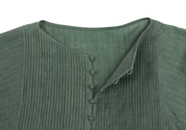 JURGEN LEHL Stripe Pin Pleated Pullover Tunic K-160936_007
