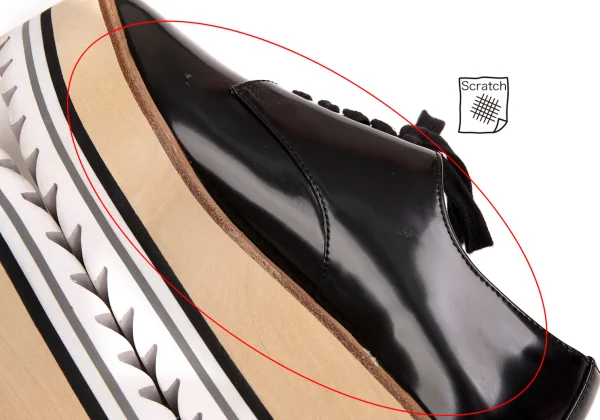 Jeffrey Campbell Shark-sole Platform Leather Shoes K-160957_013