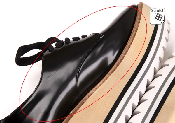 Jeffrey Campbell Shark-sole Platform Leather Shoes K-160957_014