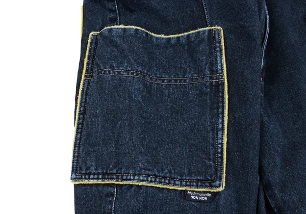 Mademoiselle NON NON Piping Pocket Straight Jeans K-160962_005