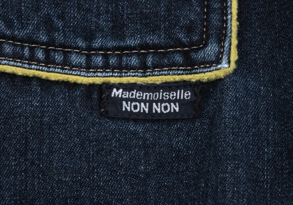 Mademoiselle NON NON Piping Pocket Straight Jeans K-160962_007