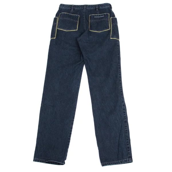 Mademoiselle NON NON Piping Pocket Straight Jeans K-160962_011