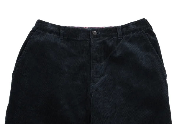 Mademoiselle NON NON Checkered Lining Corduroy Pants K-160963_002