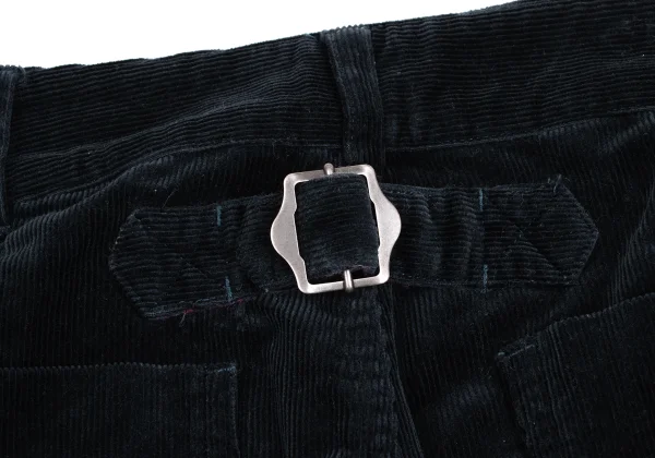Mademoiselle NON NON Checkered Lining Corduroy Pants K-160963_009