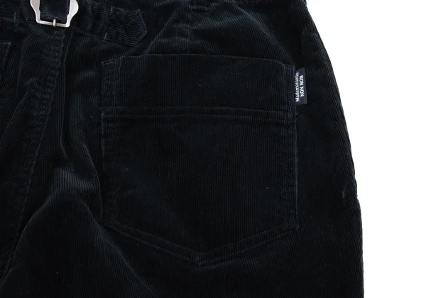 Mademoiselle NON NON Checkered Lining Corduroy Pants K-160963_010