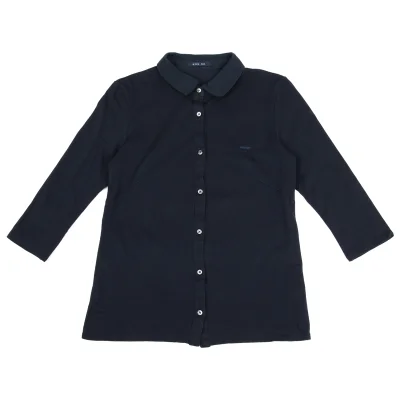 Mademoiselle NON NO Pique Stretch 3/4 Sleeve Shirt