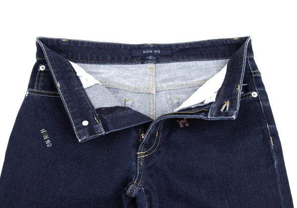 NON NO Animal Point Embroidered Slim Jeans K-160966_008