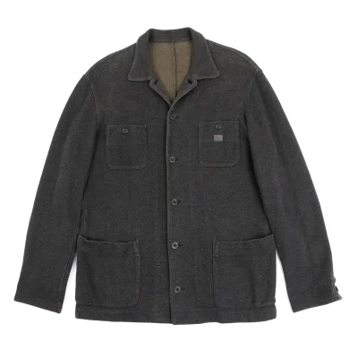 Papas Washed Cotton Sweat Tailored Jacket