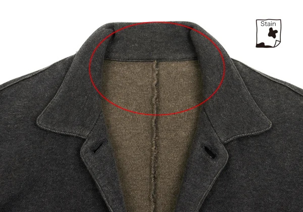 Papas Washed Cotton Sweat Tailored Jacket K-160967_004
