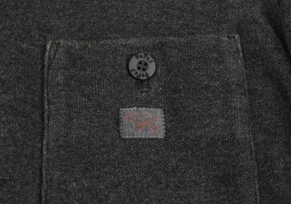 Papas Washed Cotton Sweat Tailored Jacket K-160967_005
