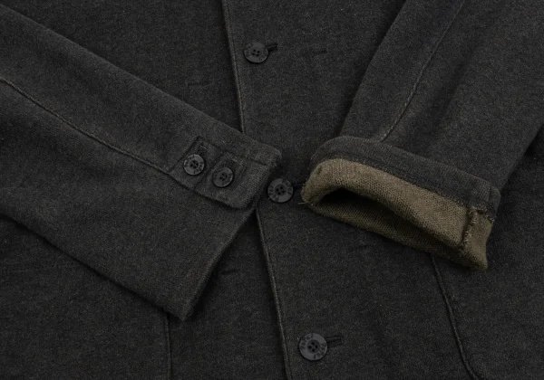 Papas Washed Cotton Sweat Tailored Jacket K-160967_008