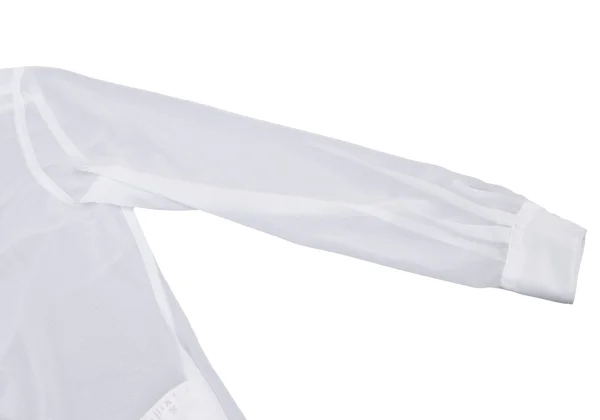 COMME des GARCONS Poly Front Frills Decorated Blouse K-160972_007