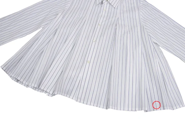 tricot COMME des GARCONS Cotton Tuck Stripe Shirt K-160973_009