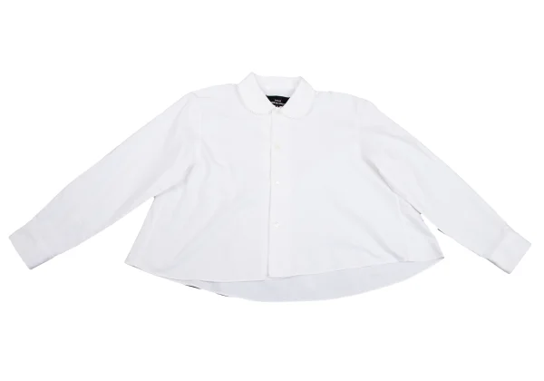 tricot COMME des GARCONS Lace-trim Round-collar Blouse K-160974_002