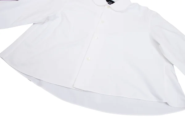 tricot COMME des GARCONS Lace-trim Round-collar Blouse K-160974_009