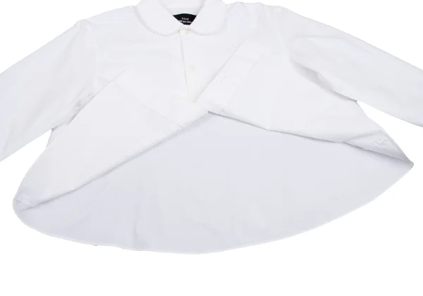 tricot COMME des GARCONS Lace-trim Round-collar Blouse K-160974_010