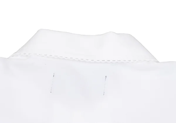 tricot COMME des GARCONS Lace-trim Round-collar Blouse K-160974_012