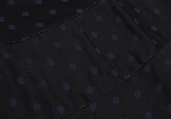 tricot COMME des GARCONS Dot Jacquard Switching Skirt  K-160978_007