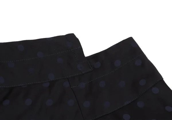 tricot COMME des GARCONS Dot Jacquard Switching Skirt  K-160978_010