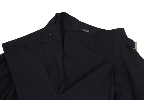 tricot COMME des GARCONS Switching Wool Gaba Pleats Skirt K-160979_005