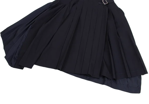 tricot COMME des GARCONS Switching Wool Gaba Pleats Skirt K-160979_007