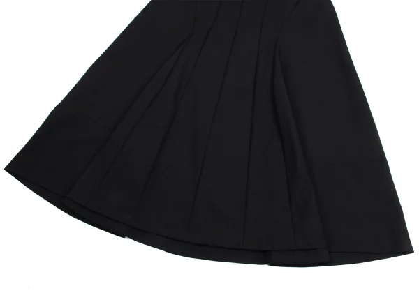 tricot COMME des GARCONS Switching Wool Skirt K-160980_006