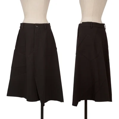 tricot COMME des GARCONS Patch Pocket Wool Skirt