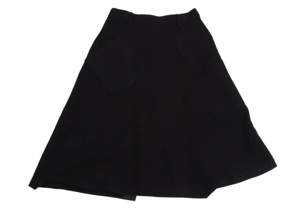 tricot COMME des GARCONS Patch Pocket Wool Skirt K-160981_012